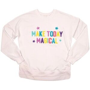 Make Today Magical
100% cotton embroidered sweatshirt
Size M